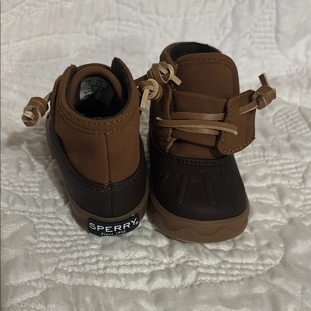 Sperry Brown baby Boots